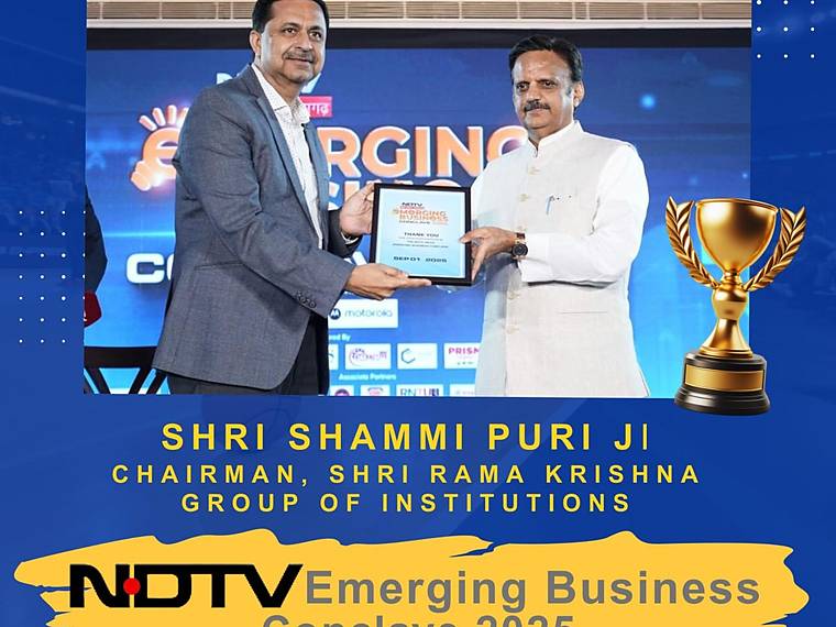 Chairman Shri Shammi Puri at NDTV Emerging Business Conclave 2025